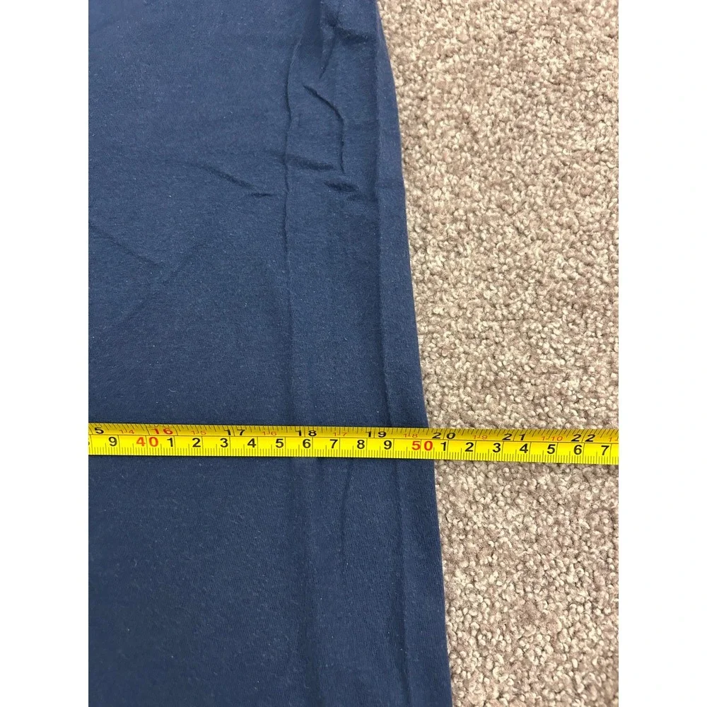 Polo Ralph Lauren T-Shirt Mens Medium Navy Blue Excellent Classic Fit Cotton Tee